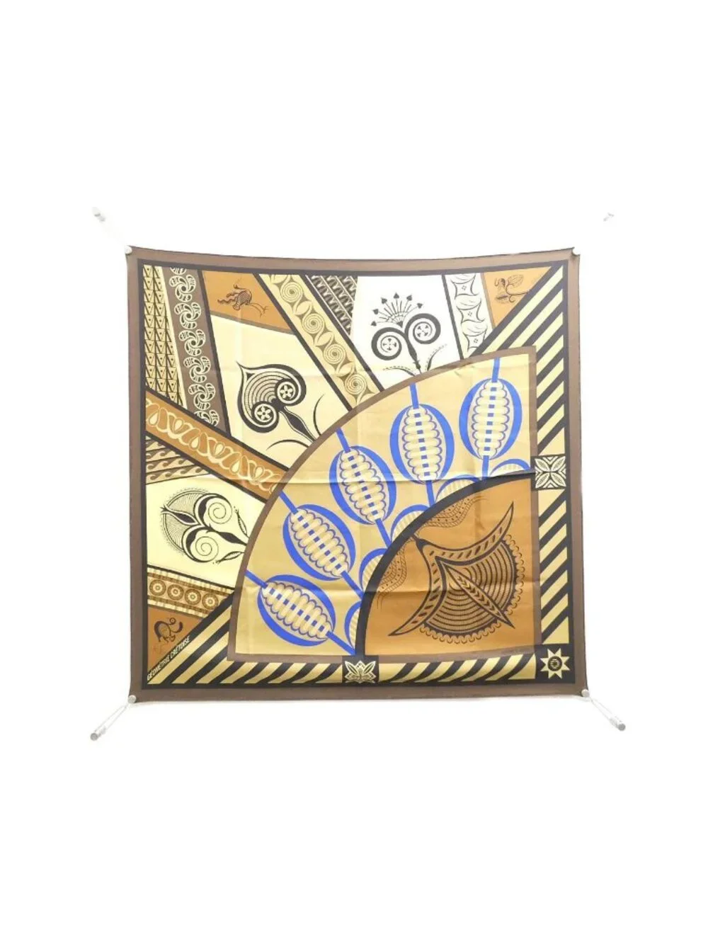 Hermes Geometrie Cretoise Carre Scarf